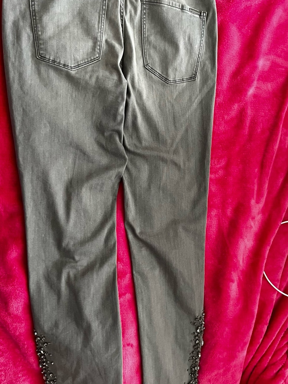 WHBM black embellished jeans - Picture 4 of 7